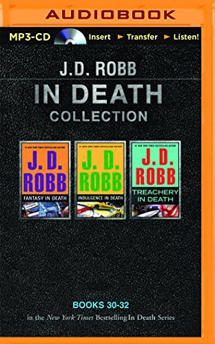 J. D. Robb J. D. Robb In Death Collection Books 30 32 Fantasy In Death Indulgence In Death Treachery Mp3 CD 