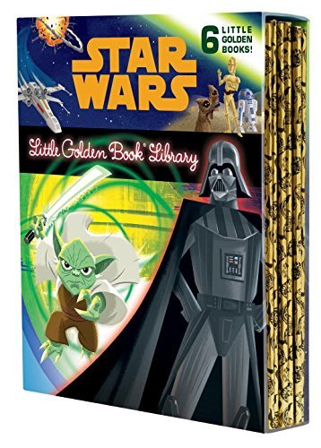 Various The Star Wars Little Golden Book Library (star War The Phantom Menace; Attack Of The Clones; Revenge 