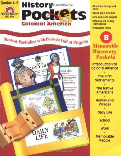 Evan-Moor Educational Publishers/Colonial America Gr 4-6+@Teacher