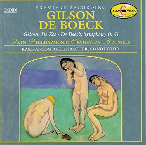 Karl-Anton Rickenbacher BRTN Philharmonic Orchestr/De Zee /  De Boeck, Symphony In G