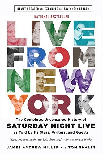 James Andrew Miller/Live from New York@ The Complete, Uncensored History of Saturday Nigh