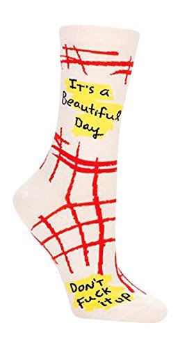 Beautiful Day/Ladies Crew Socks