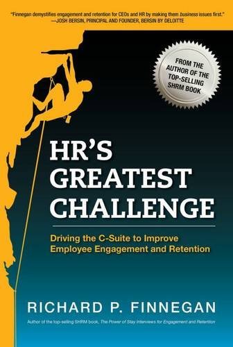 Richard P. Finnegan Hr's Greatest Challenge Driving The C Suite To Improve Employee Engagemen 
