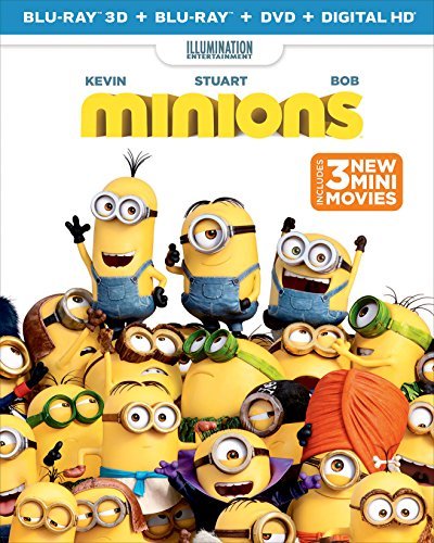 Minions/Minions@3D/Blu-ray/Dvd/Dc@Pg