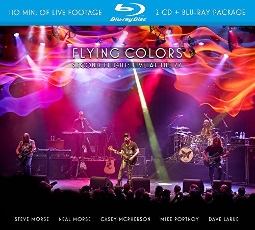 Flying Colors/Second Flight: Live At The Z7@2CD + Blu-ray