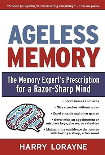 Harry Lorayne Ageless Memory The Memory Expert's Prescription For A Razor Shar 