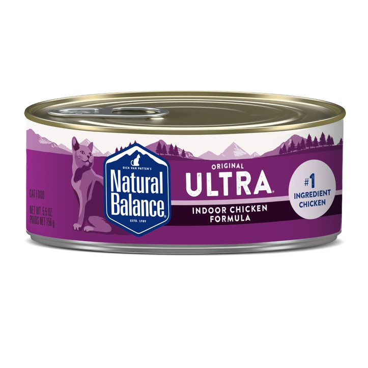 Natural Balance Ultra Premium Indoor Canned Cat Formula