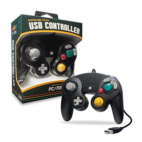 PC/ Mac CirKa Premium GameCube-Style USB Controller (Black)/PC/ MAC CIRKA PREMIUM GAMECUBE-STYLE USB CONTROLLE