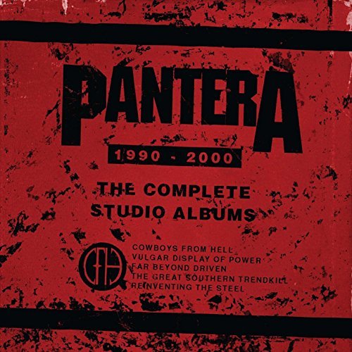 Pantera/Complete Studio Albums 1990-2000 (colored vinyl)@5 LP Colored Vinyl w/7" Vinyl Single