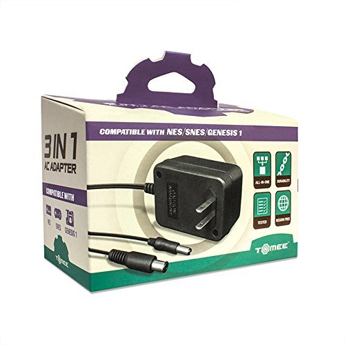 Universal Power Adapter/Genesis/SNES/NES@3-in-1
