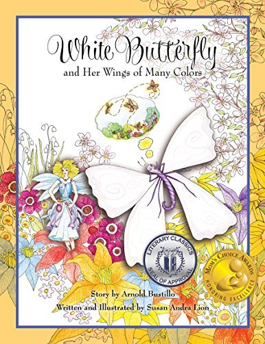 Susan Andra Lion White Butterfly And Her Wings Of Many Colors 