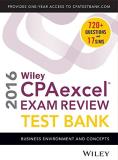 Wiley Wiley Cpaexcel Exam Review 2016 Focus Notes Business Environment And Concepts 0011 Edition; 