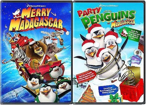 Merry Madagascar/Party With The Penguins/Double Feature