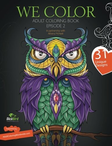 Dicebird Masterbird/We Color@Adults Coloring Book Volume 2