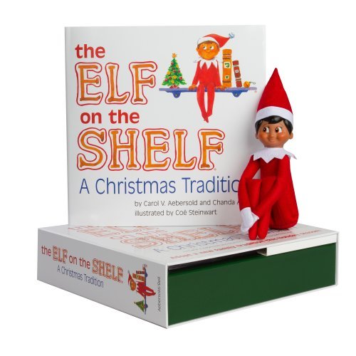 Carol Aebersold Elf On The Shelf With Dark Boy Elf Doll 