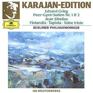 Grieg Sibelius Karajan Berlin Philharmonic Orchest/Grieg: Peer Gynt Suites Nos 1 & 2 / Sibelius: Finl