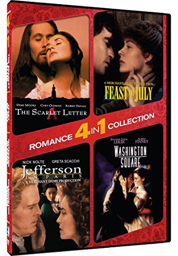 Scarlet Letter/Washington Square/Jefferson In Paris/Feast Of July/4-In-1 Romance@Dvd@R