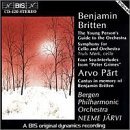 Britten/Part/Sym Vc/Young Person's/Cantus@Mork*truls (Vc)@Jarvi/Bergen Po