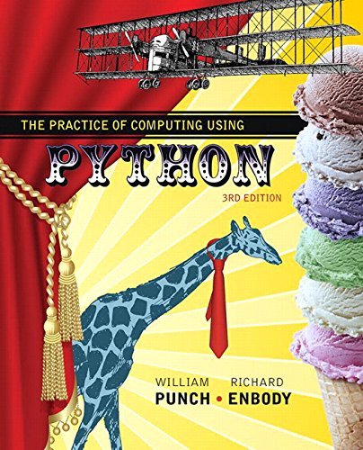 William Punch The Practice Of Computing Using Python 0003 Edition; 