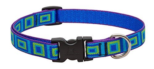 Lupine Pet Original Designs Adjustable Dog Collar-Sea Glass