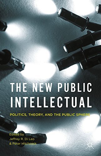 Jeffrey R. Di Leo The New Public Intellectual Politics Theory And The Public Sphere 2016 