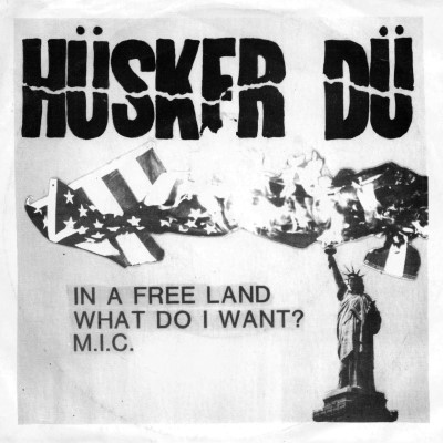 Husker Du/In A Free Land@Reissue of Husker Du's second single