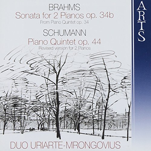 Brahms Schumann Piano Sonatas Duo Uriarte Mrongovius 