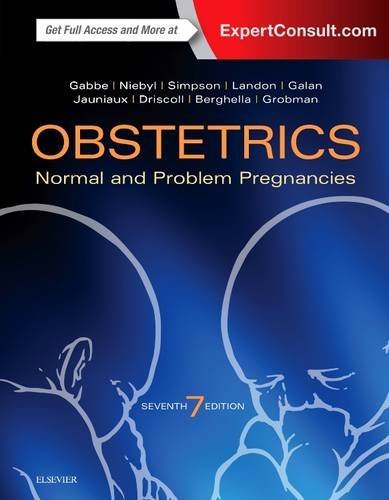 Steven G. Gabbe Obstetrics Normal And Problem Pregnancies 0007 Edition; 