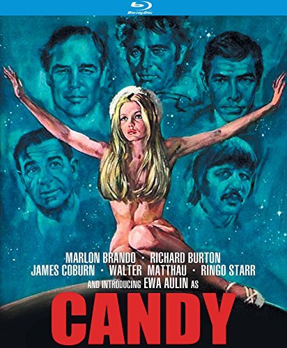 Candy (1968) Brando Burton Coburn Matthau Starr Blu Ray R 