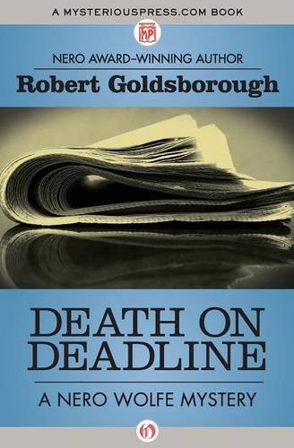 Robert Goldsborough Death On Deadline 