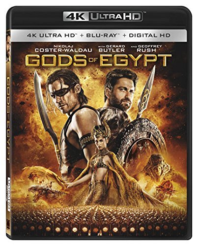 Gods Of Egypt/Thwaites/Butler/Coster-Waldau@4K/Blu-ray/Dc@Pg13