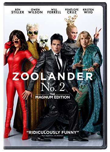 Zoolander 2/Stiller/Wilson/Cruz/Wiig/Ferrell@Dvd@Pg13