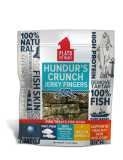 Plato Pet Treats Hundur's Crunch Jerky Fingers Fish Dog Treats