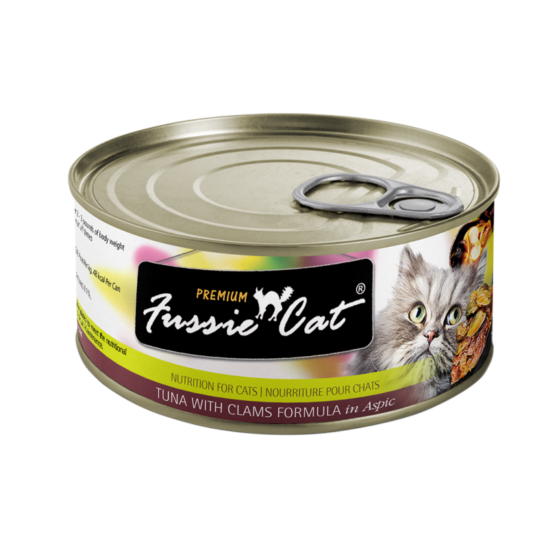 Fussie Cat Tuna with Clams Formula in Aspic