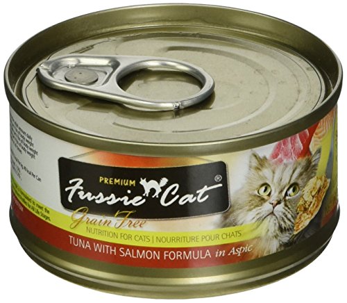 Fussie Cat Tuna with Salmon Formula in Aspic
