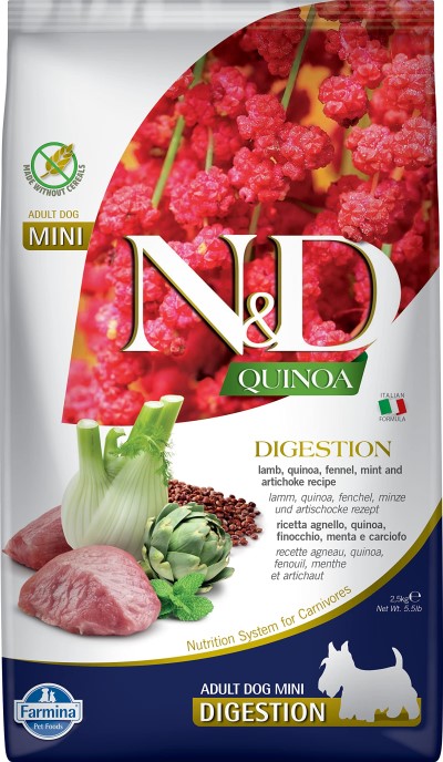 Farmina N&D QUINOA Digestion Support Dry Kibble