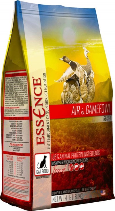 Essence Cat Dry Food, Air & Gamefowl