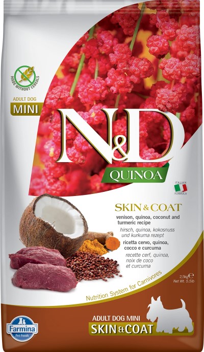 Farmina N&D QUINOA Skin & Coat Dry Kibble