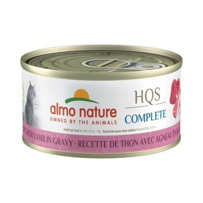 Almo Nature HQS Complete Wet Food 2.47oz-Tuna and Lamb in Gravy