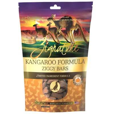 Ziggy Bars Grain Free Kangaroo 12 oz-Kangaroo