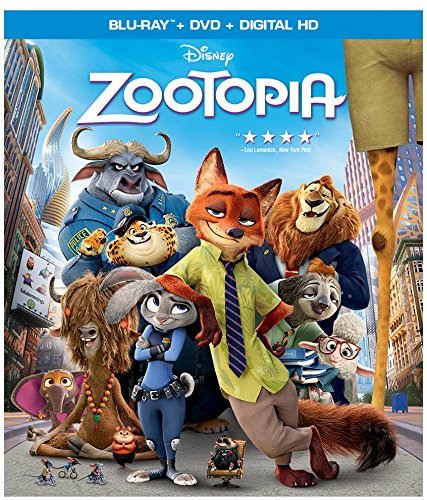 Zootopia (2016)/Ginnifer Goodwin, Jason Bateman, and Idris Elba@PG@Blu-ray + DVD