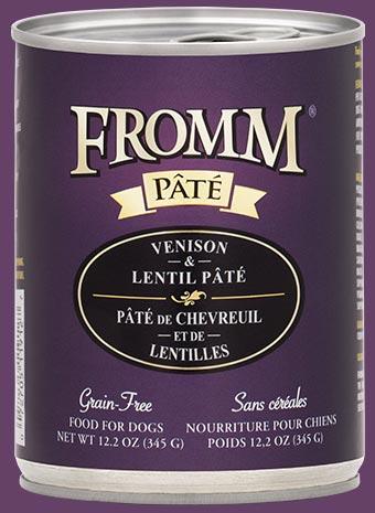 Fromm Venison & Lentil Pâté Food for Dogs