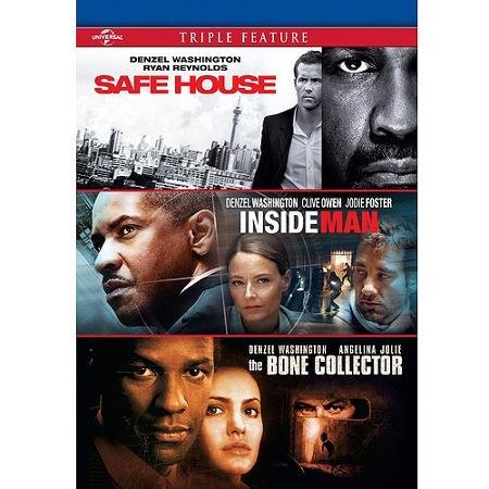 Safe House/Inside Man/The Bone Collector/Triple Feature