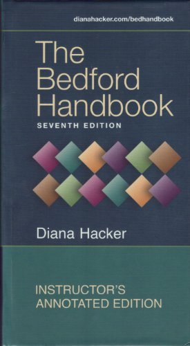 Diana Hacker The Bedford Handbook 