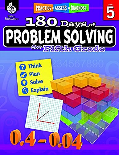 Stacy Monsman 180 Days Of Problem Solving For Fifth Grade Practice Assess Diagnose 