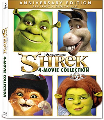 Shrek 4 Movie Collection Blu Ray Pg 