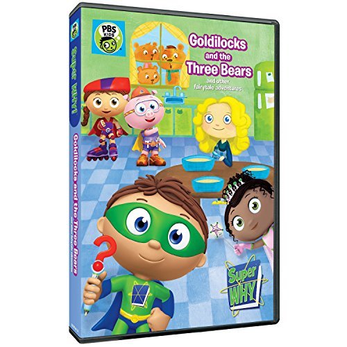 Super Why Goldilocks & The Three Bears Pbs DVD 