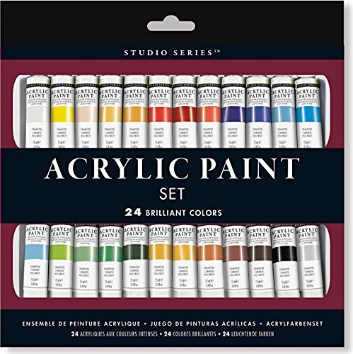 Inc Peter Pauper Press/Studio Series Acrylic Paint (24)