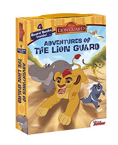 Disney Book Group The Lion Guard Adventures Of The Lion Guard Board Book Box Set 