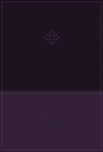 Zondervan Amplified Study Bible Imitation Leather Purple 